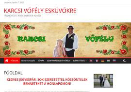 Karcsi Vőfly honlapja